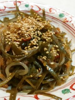 だしがら昆布と白滝のきんぴら-レシピのメイン写真