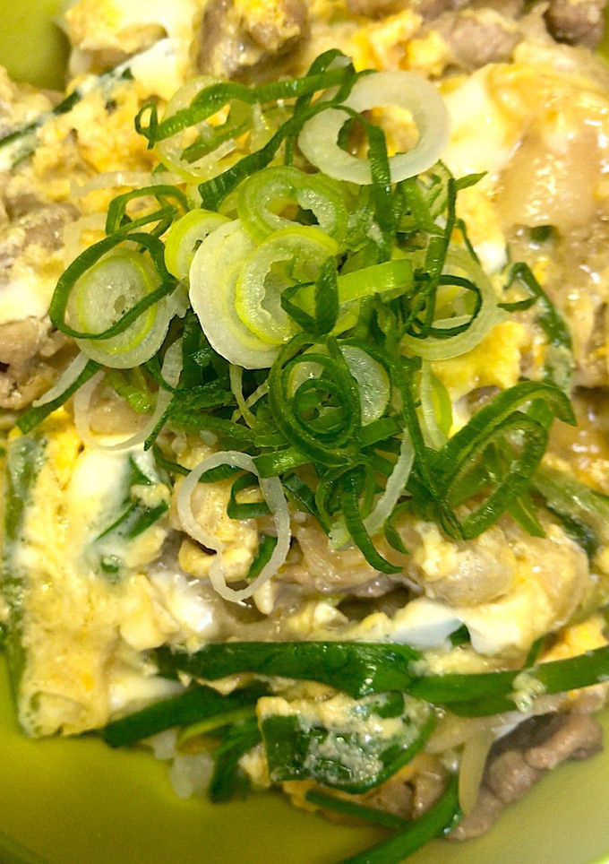 簡単な栄養満点の他人丼-レシピのメイン写真
