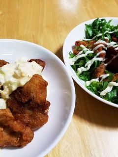 鳥から マヨポン & タルタルのっけ-レシピのメイン写真