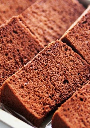 濃厚チョコレートシフォン-レシピのメイン写真