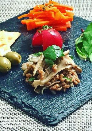 ベジミートで食べごたえ抜群！キノコマリネ-レシピのメイン写真