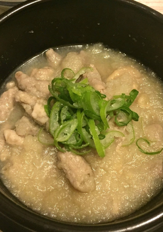 白モツのみぞれ煮-レシピのメイン写真