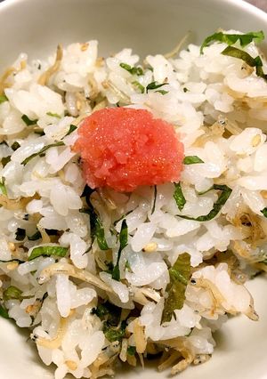 大葉とじゃこの混ぜご飯-レシピのメイン写真