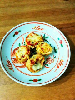 トースターで焼くだけ☆がんもどきのピザ風-レシピのメイン写真