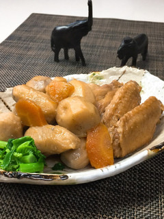 鶏手羽先と里芋の煮っころ-レシピのメイン写真