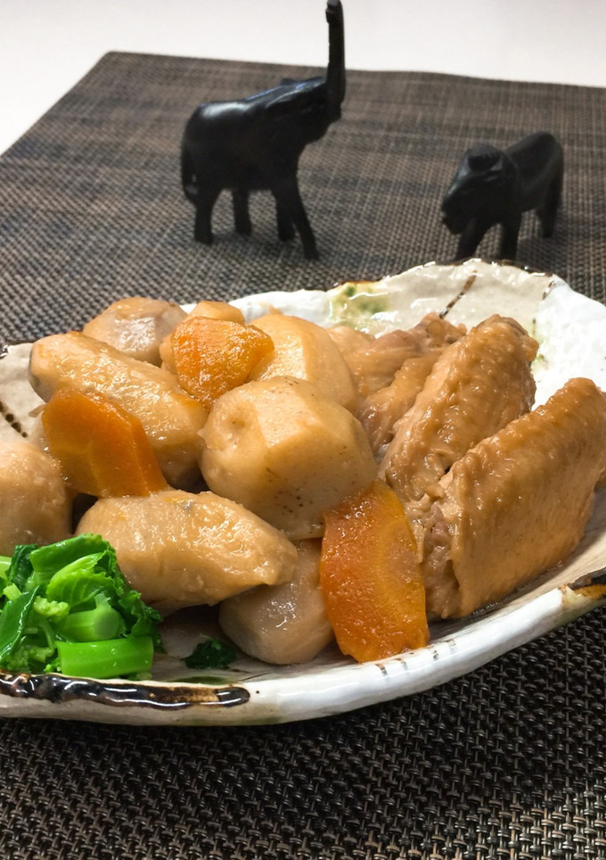 鶏手羽先と里芋の煮っころ-レシピのメイン写真