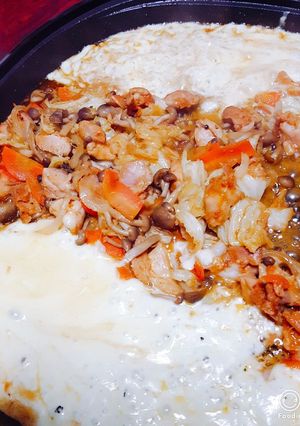 韓国料理☆簡単チーズタッカルビ-レシピのメイン写真