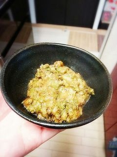 ふきのとうの味噌炒め-レシピのメイン写真