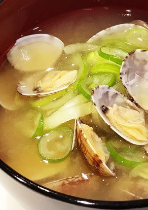 あさりのお味噌汁♡超簡単砂抜き法、伝授☆-レシピのメイン写真