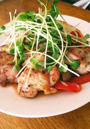 鶏肉と竹の子のソテー バタポンソース-レシピのメイン写真