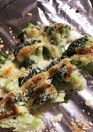 ブロッコリーのマヨチーズパン粉焼き-レシピのメイン写真