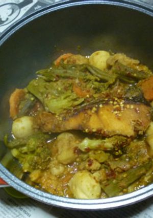 無加水鍋で野菜たっぷりレッド･カレー-レシピのメイン写真