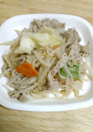 梅肉野菜炒め-レシピのメイン写真