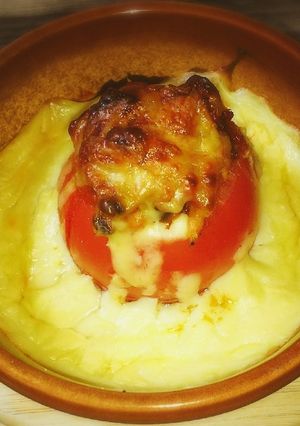 トマトまるごとグラタン♪-レシピのメイン写真