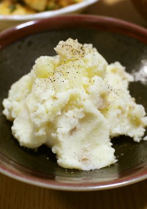 夫が愛する♡いぶりがっこポテトサラダ-レシピのメイン写真