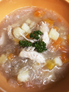 味わいコトコト♪タイ風チキンスープ♬-レシピのメイン写真