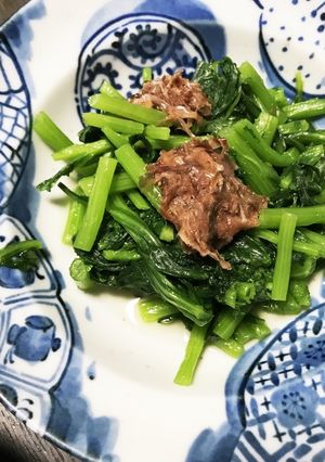 春菊の煎り酒のおひたし-レシピのメイン写真