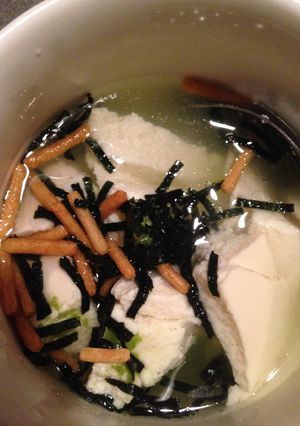 ダイエッターにオススメ！お豆腐茶漬け☆-レシピのメイン写真
