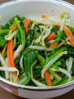 カラフル野菜の三色胡麻和え-レシピのメイン写真