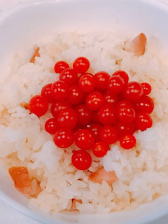 ソーセージとマイクロトマトのごはん!-レシピのメイン写真