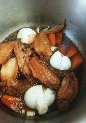 手羽先の甘辛煮(圧力鍋)-レシピのメイン写真