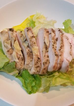 簡単！サラダチキン・ハーブレモン-レシピのメイン写真