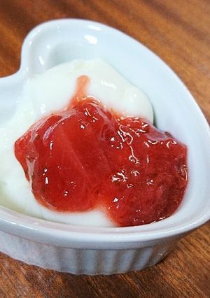 冷凍苺DEふんわりふわふわ苺ジャム-レシピのメイン写真