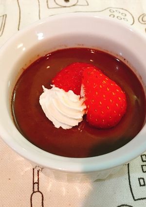低カロリー！ トロトロ濃厚なチョコプリン-レシピのメイン写真
