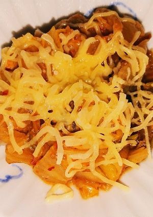 糖質制限☆鶏ももキムチ焼きチーズのせ-レシピのメイン写真