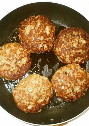 蓮根ハンバーグ♪簡単-レシピのメイン写真