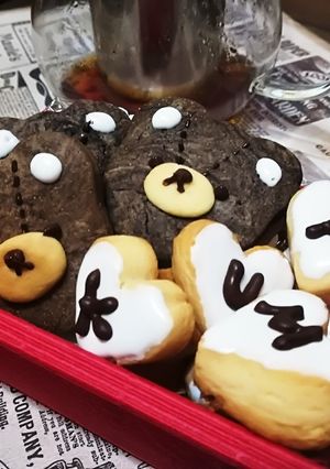 くまちゃんくっきー☆ミ-レシピのメイン写真