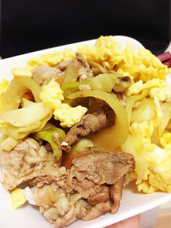 夜食に☆ プチ生姜焼き丼 (一人暮らし)-レシピのメイン写真
