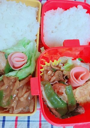 高校生男子#高校生女子弁当☆87-レシピのメイン写真