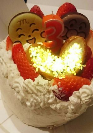 簡単♪アンパンマンケーキ-レシピのメイン写真