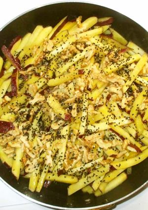 さつま芋バター♪簡単おやつ胡桃入り-レシピのメイン写真
