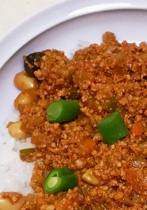 【子供用】野菜たっぷりキーマカレー-レシピのメイン写真
