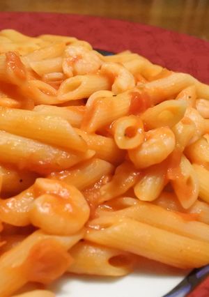 えびとトマトのパスタ-レシピのメイン写真