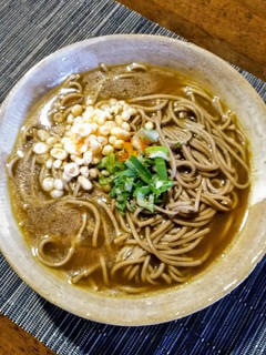 カレー蕎麦-レシピのメイン写真