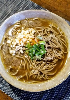 カレー蕎麦-レシピのメイン写真