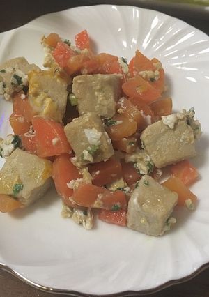 高野豆腐の卵とじだぞよ~♪美味しすぎや-レシピのメイン写真