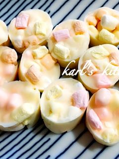 イースターエッグ風簡単マシュマロチョコ-レシピのメイン写真
