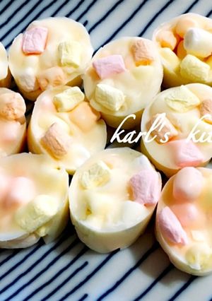 イースターエッグ風簡単マシュマロチョコ-レシピのメイン写真