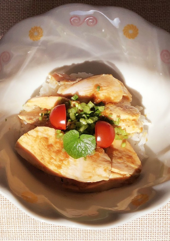 本物のわさびを使った 鶏山葵丼-レシピのメイン写真