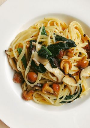 きのこたっぷりパスタ-レシピのメイン写真