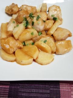 めんつゆで簡単☆鶏胸肉と長芋の炒め煮-レシピのメイン写真