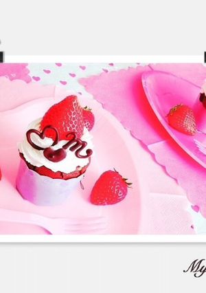 簡単♡ミニチョコカップケーキ♡-レシピのメイン写真