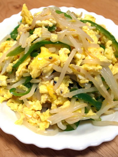 超簡単!もやし玉子の中華冷菜風-レシピのメイン写真