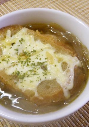 朝食に！オンオングラタンスープ♪-レシピのメイン写真