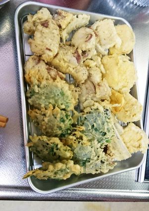 カリカリサクサク納豆大葉のり天ぷら-レシピのメイン写真