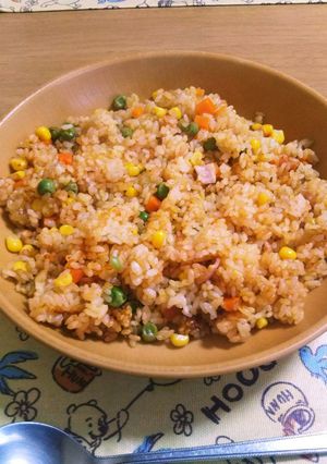 ベーコンカレーピラフ-レシピのメイン写真